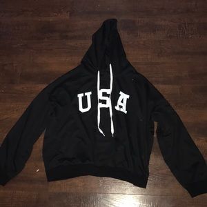 Thin long sleeve hoodie
